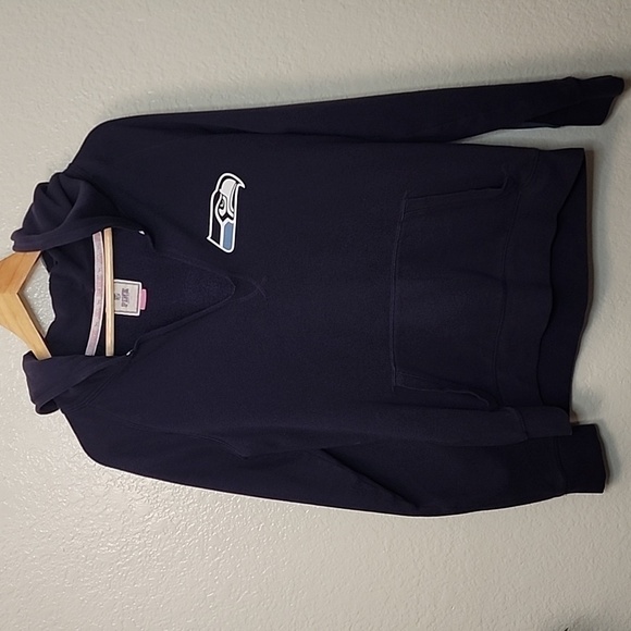 NFL PINK Seattle Seahawks Meet Me In The Endzone 5th & Ocean Hoodie - Picture 1 of 7